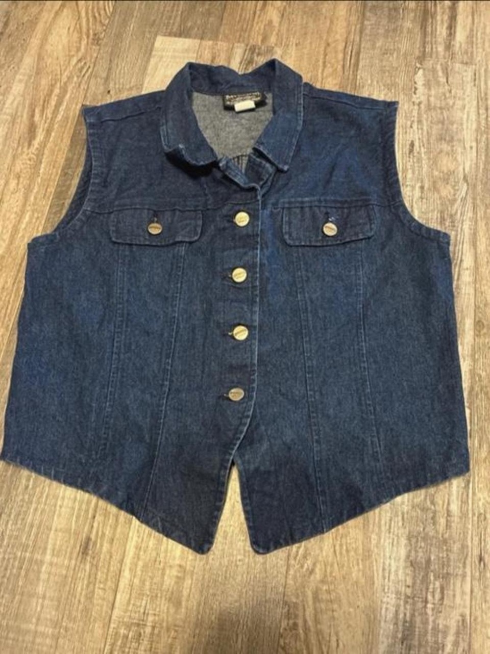 Vintage Roughrider Denim Vest
